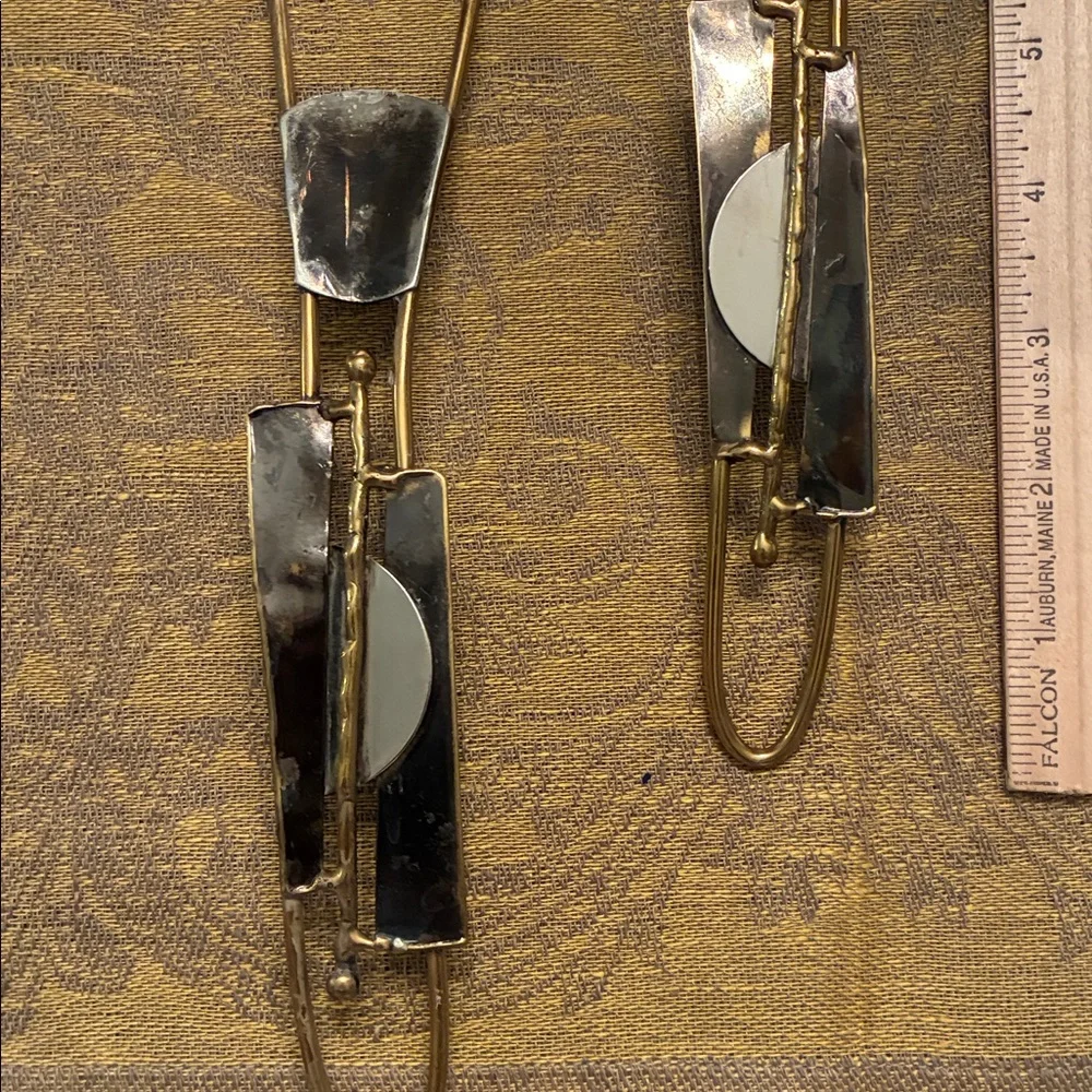 Vintage Mid -century Modern Salad Servers